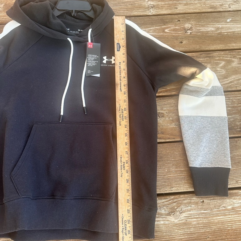 Under Armour women’s black hoodie jacket size M - Picture 11 of 11